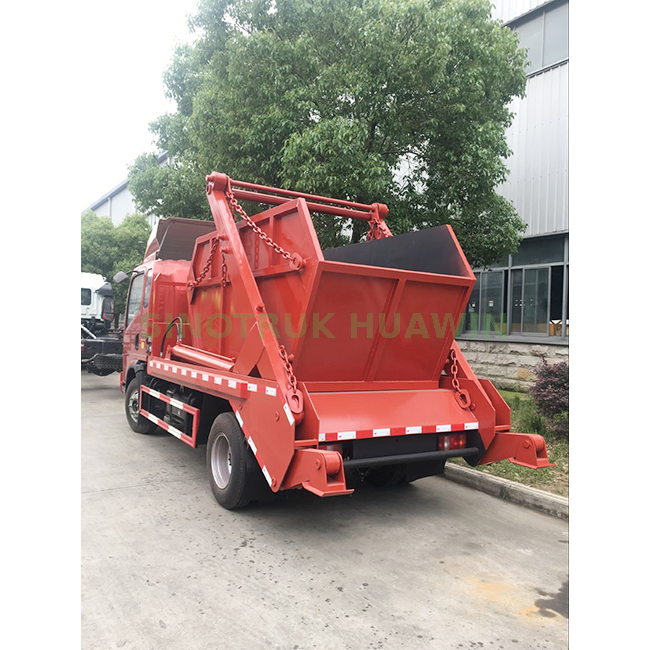 Caminhão Pá carregadeira SINOTRUK HOWO 4×2 com braço oscilante