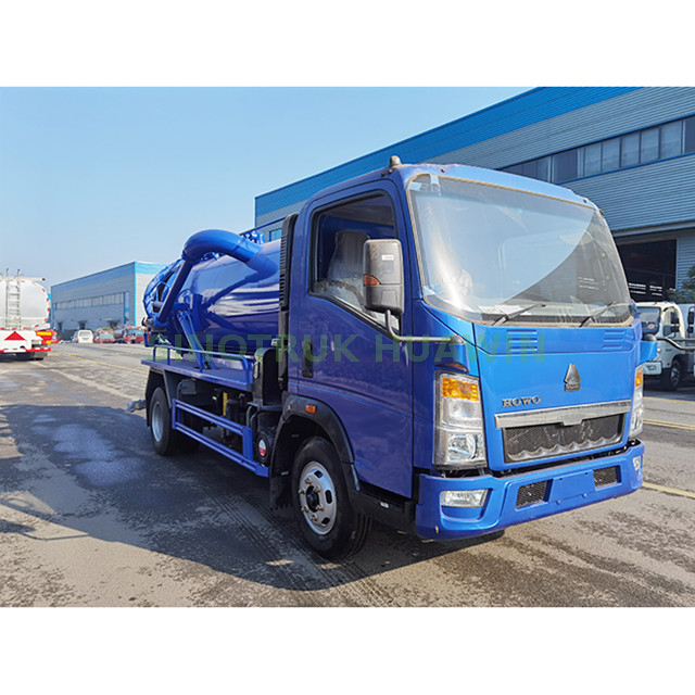 Caminhão de esgoto SINOTRUK HOWO 4X2 para 10CBM