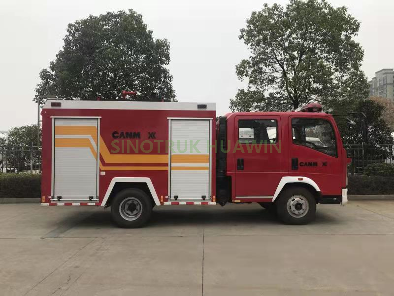 Caminhão leve SINOTRUK HOWO 4×2 caminhão de combate a incêndio para venda