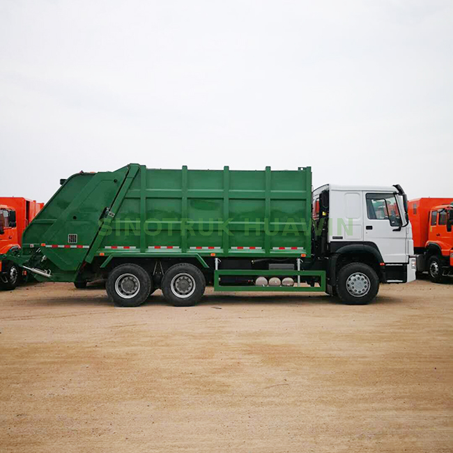 Caminhão compactador de lixo SINOTRUK HOWO 6X4 【20CBM】