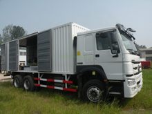 Caminhão de oficina SINOTRUK HOWO Heavy Duty 6×4 para venda