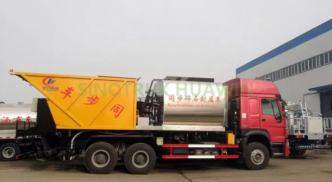 Caminhão de pulverização de betume Sinotruk HOWO 6X4