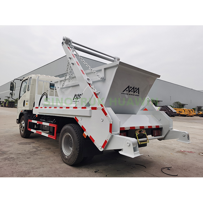 Caminhão Pá carregadeira SINOTRUK HOWO 4×2 com braço oscilante