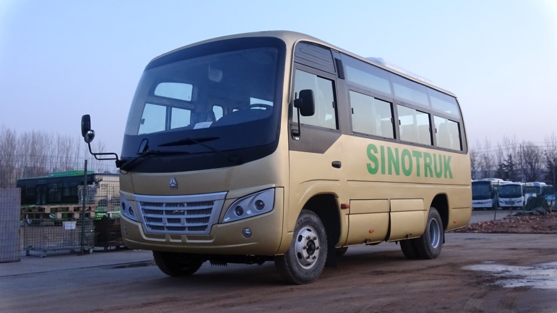 Motor CNG Sinotruk 6 Metros City Bus