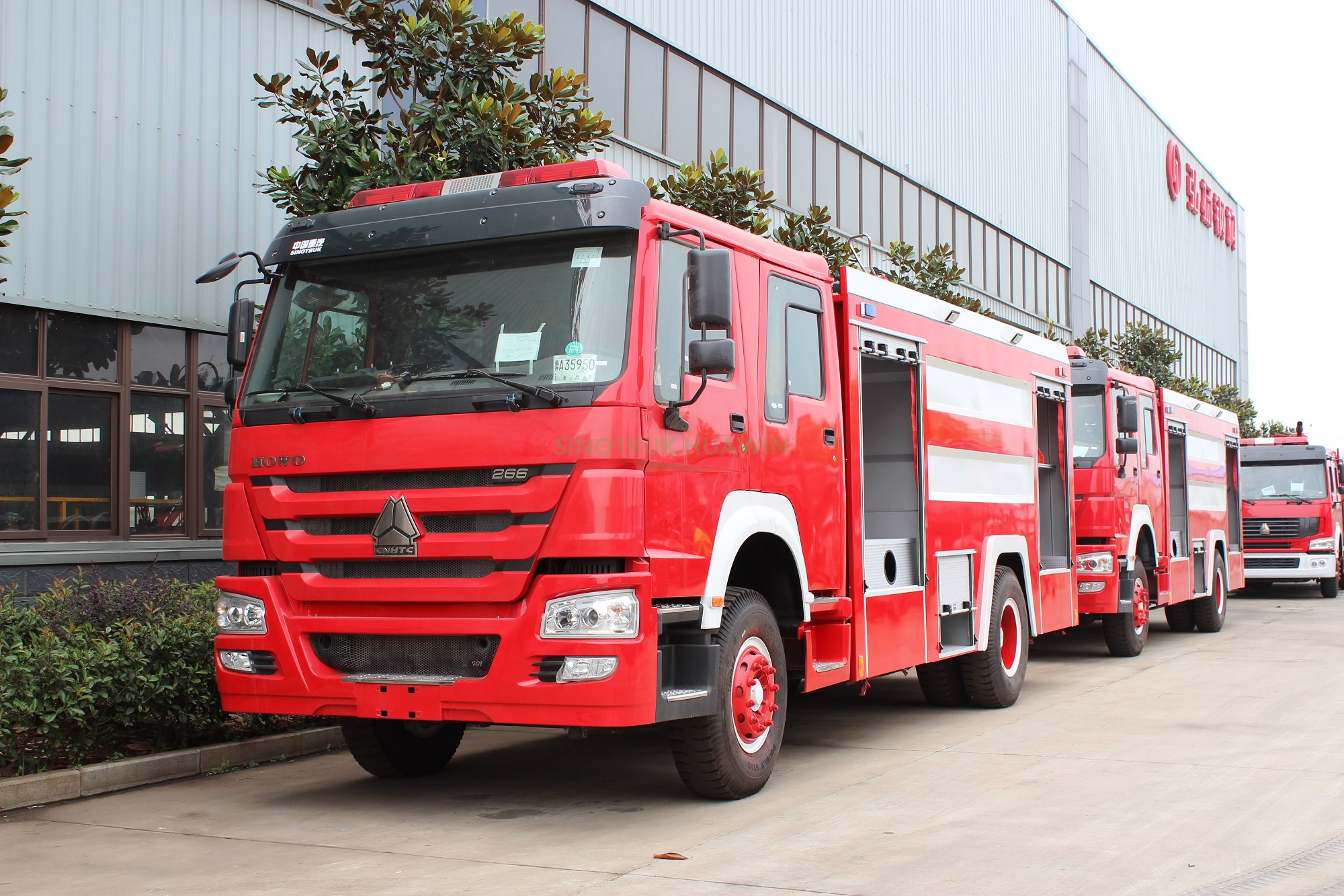 Caminhão de combate a incêndio HOWO 4X2