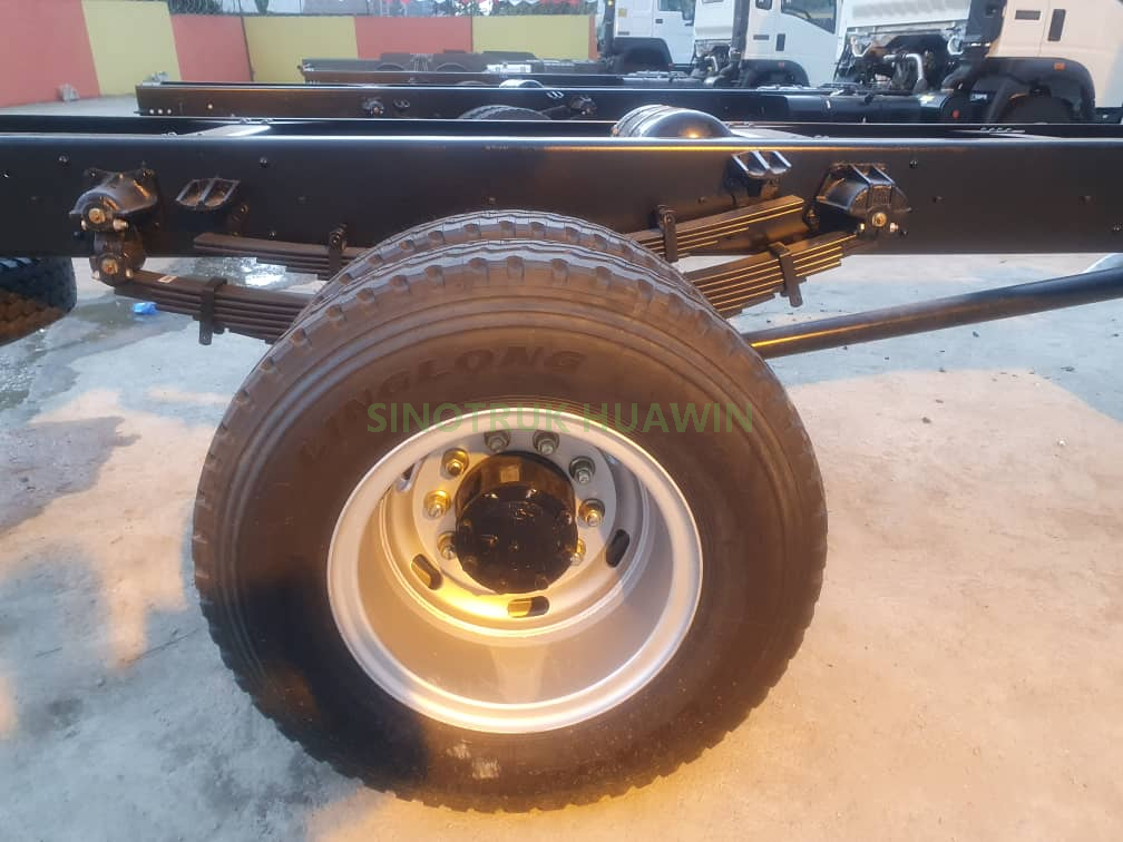 Chassi de carga SINOTRUK HOWO 4×2 6 rodas para serviço leve 10T para a Etiópia