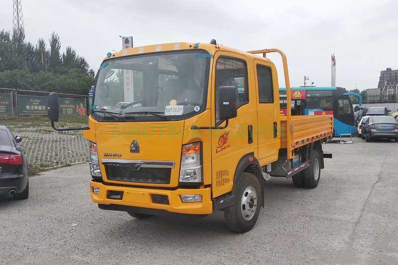 Caminhão de carga SINOTRUK HOWO Cabine Dupla 4×2 5-10T