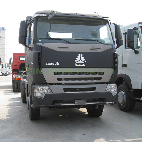 SINOTRUK A7 6X4 420hp CNG Trator Cabeça