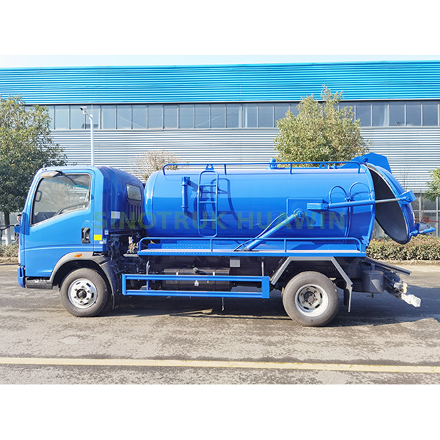 Caminhão de esgoto SINOTRUK HOWO 4X2 para 10CBM